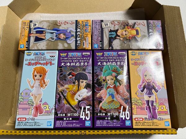 ワンピース ワーコレ 女の子セットまとめ売り② ワールドコレクタブルフィギュア WCF ナミ ボニー