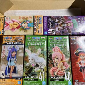 ワンピース ワーコレ 女の子セットまとめ売り③ ワールドコレクタブルフィギュア WCF ナミ ボニー しらほし うるティ