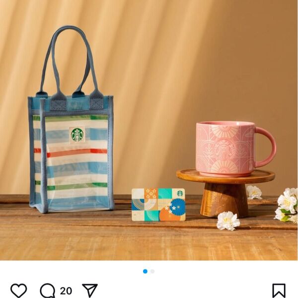 スターバックス starbacks スタバ 台湾 漁師 ドリンクホルダー トートバッグ ミニバッグ