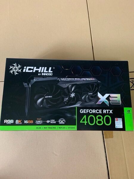 Inno3D RTX4080 lChill X3 16GB NVIDIA GeForce RTX 4080