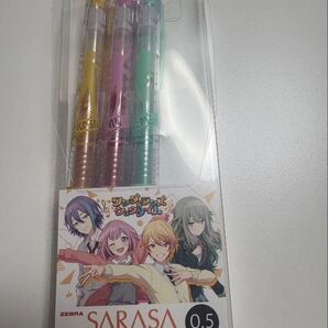 プロセカ ワンダーランズ×ショウタイム SARASA サラサクリップ ジェルボールペン 3色セット