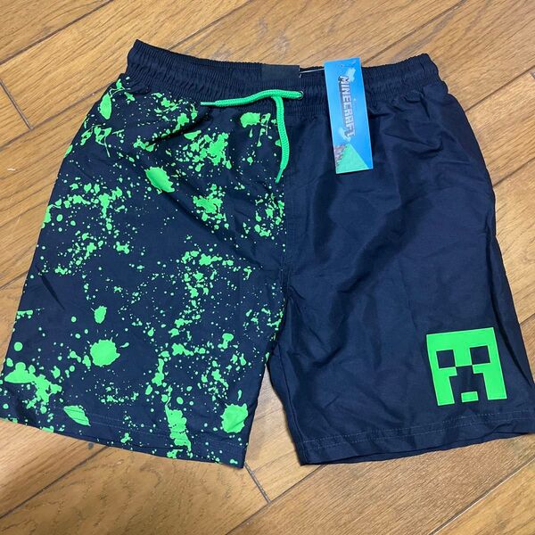 男の子 マイクラ Minecraft 水着 140cm
