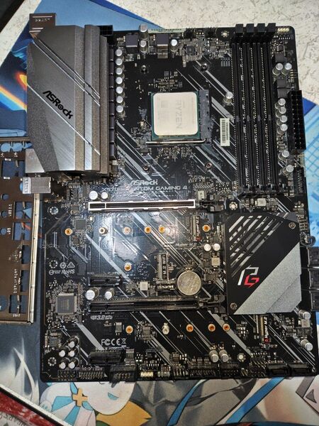 ASRock X570 PHANTOM GAMING 4 マザーボード+CPU Ryzen 7 5800X3D