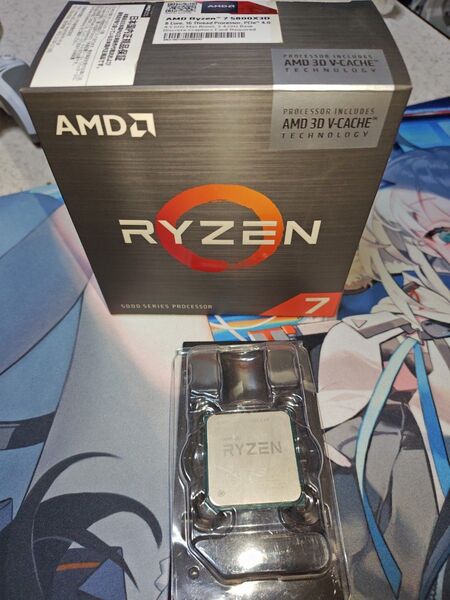 ASRock X570 PHANTOM GAMING 4 マザーボード+CPU Ryzen 7 5800X3D