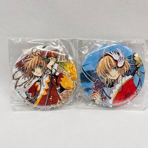 CLAMP ツバサ オンラインくじ 缶バッジ サクラ 2点セット