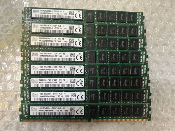 中古メモリー 計128GB 16GB×8枚 PC4-2133P