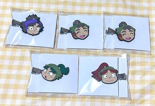 忍たま乱太郎 前髪クリップコレクションvol2 竹谷八左ヱ門 伊賀崎孫兵 神崎左門 富松作兵衛