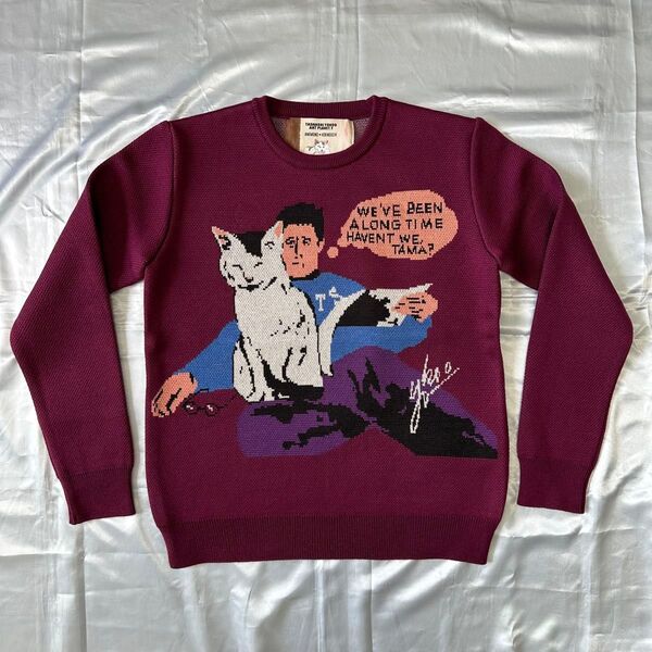 横尾忠則 × 編み物☆堀ノ内 / TAMA Knit Sweater