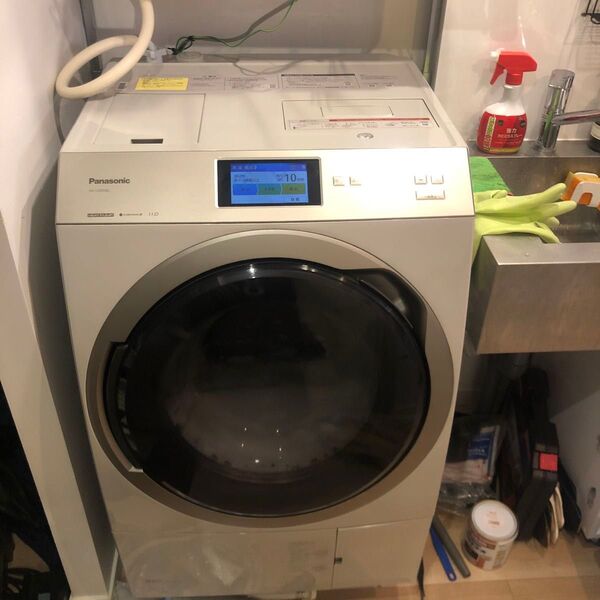 美品 パナソニック NA-VX900BL 最上級グレード 洗剤自動投入 2021年購入 ヒートポンプ乾燥機 洗濯11k 乾燥6k
