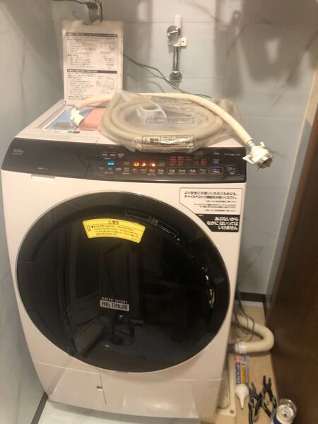 美品 日立 ドラム式洗濯乾燥機 BD-SX110FL 2022年購入 最上級グレード 分解清掃済み