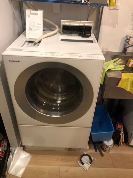 美品 NA-VG700R パナソニック ドラム式洗濯乾燥機 左開き Cuble 分解清掃済み Vベルト新品交換済み