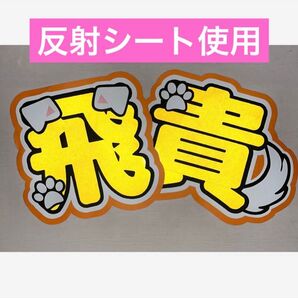 ACEes 美少年 浮所飛貴 反射シート うちわ文字 2連