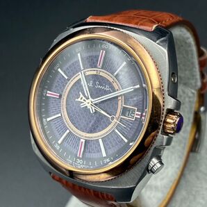【美品】箱付き PaulSmith ポールスミス タフソーラー レザーベルト
