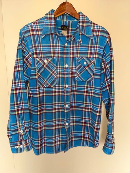 CUSHMAN ネルシャツ L クッシュマン