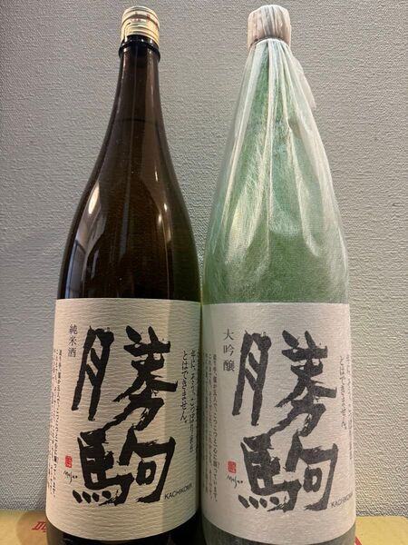 勝駒 かちこま 純米酒 大吟醸 1800ml 2本