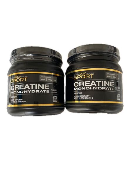 California Gold Nutrition(カリフォルニアゴールドニュートリション)クレアチン 454g 2個セット