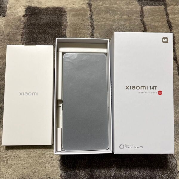 【値下げ3】新品★Xiaomi 14T Titan Gray チタングレー simフリー au(UQモバイル) 一括購入品