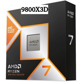 【新品 8c/16t 3D V-cache video内蔵 即日発送】AMD RYZEN 7 9800X3D /AM5/バルク
