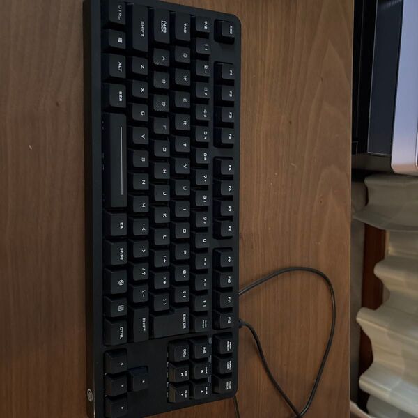 ELECOM 茶軸キーボード