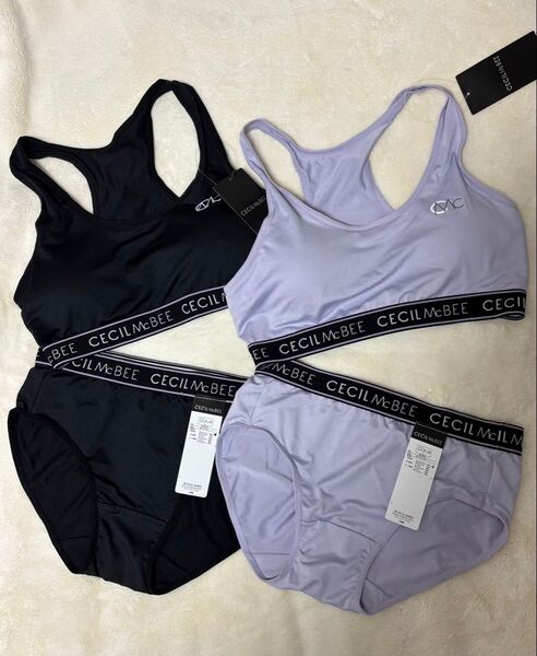 セシルマクビー CECIL McBEE 下着アンダーウェア 2枚セット Lサイズ