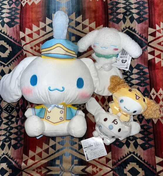 サンリオ シナモロール ぬいぐるみ 4種セット サンリオキャラクターズ いちご新聞