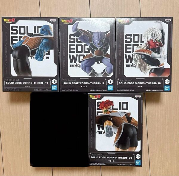【新品未開封】ドラゴンボール SOLID EDGE WORKS THE出陣 ジース バータ リクーム ギニュー フィギュア