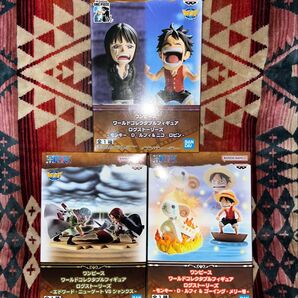 【開封発送】 ワンピース ログストーリーズ フィギュア ルフィ ロビン メリー号 シャンクス 白ひげ