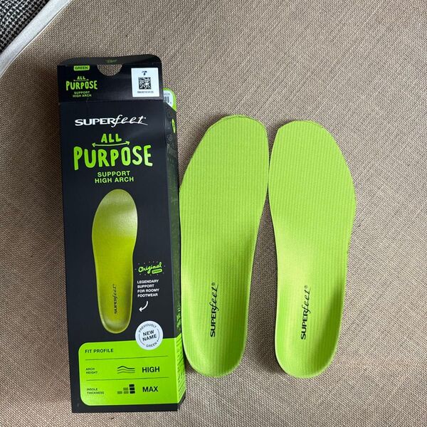 super feet greenワイド Fサイズ 27-30cm カット済み