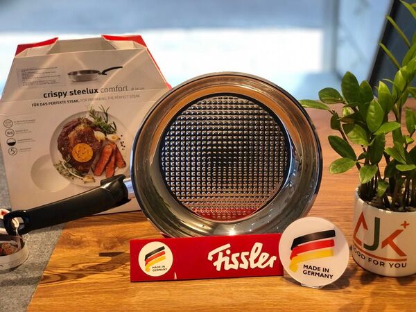 Fissler crispy steelux comfort フライパン 28cm ドイツ製 未使用