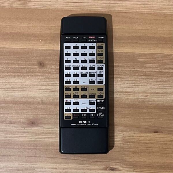 DENON オーディオリモコン RC-808