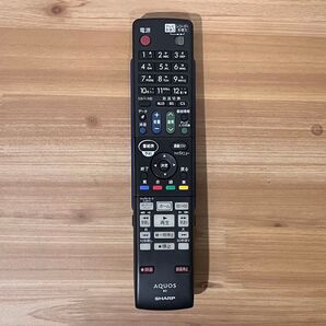 SHARP AQUOS ブルーレイディスクレコーダー用純正リモコン GA979PA
