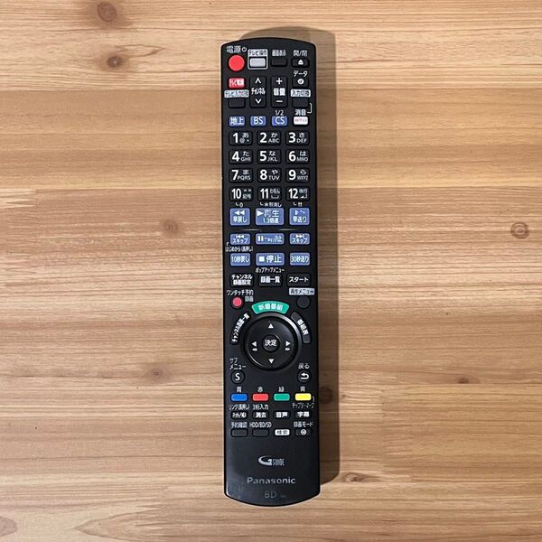Panasonic DIGA純正BDレコーダーリモコン N2QAYB001044