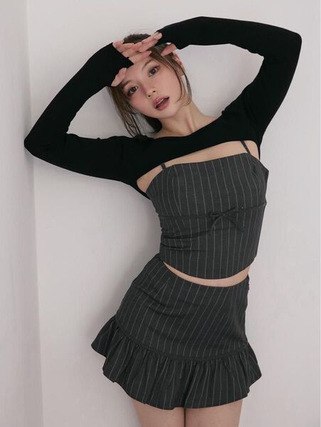 andmary Dany ribbon knit set up