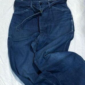 COMOLI コモリ BELTED DENIM PANTS サイズ1 ジーンズ パンツ