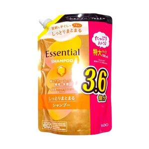 花王 エッセンシャル しっとりまとまる シャンプー つめかえ 1080ml×1個