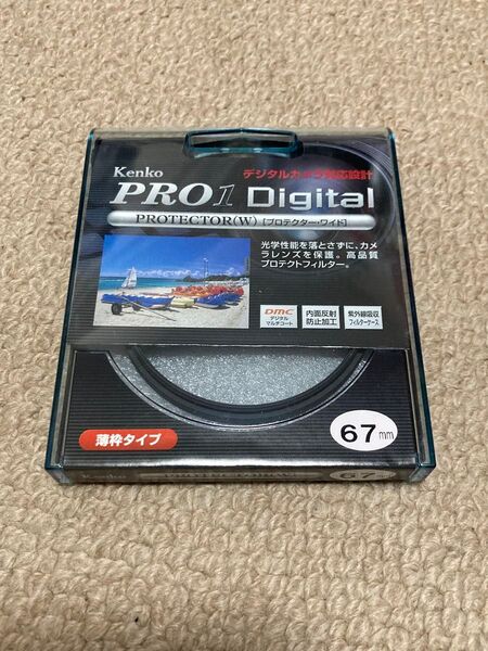 新品 ケンコー Kenko 67 PRO 1D プロテクター 67 mm 薄枠