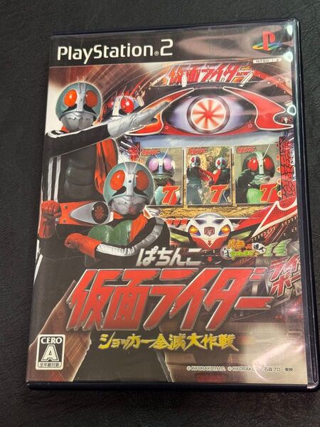 PS2 パチってちょんまげ達人14 ぱちんこ仮面ライダー ショッカー全滅大作戦