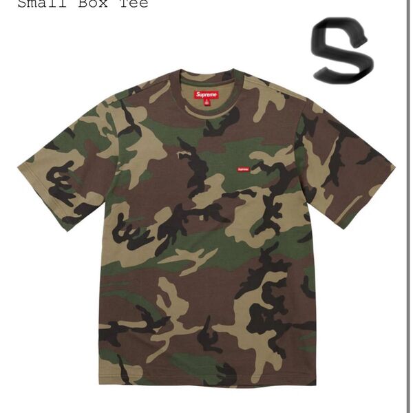 S. Supreme Small Box Tee Tシャツ box logo Woodland Camo