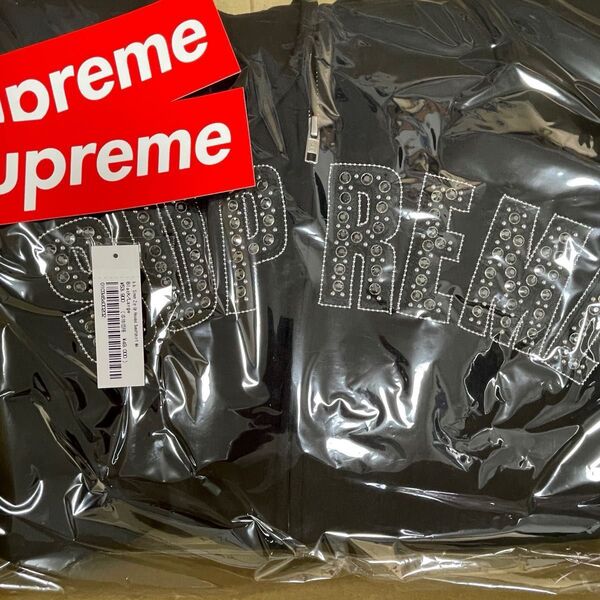 L. Supreme x B.B. Simon Zip Up Hooded Sweatshirt "Black" パーカー