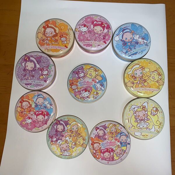 コンプリートセット!おジャ魔女どれみ サンリオキャラクターズプチキャンセット 全10種類 ハローキティ