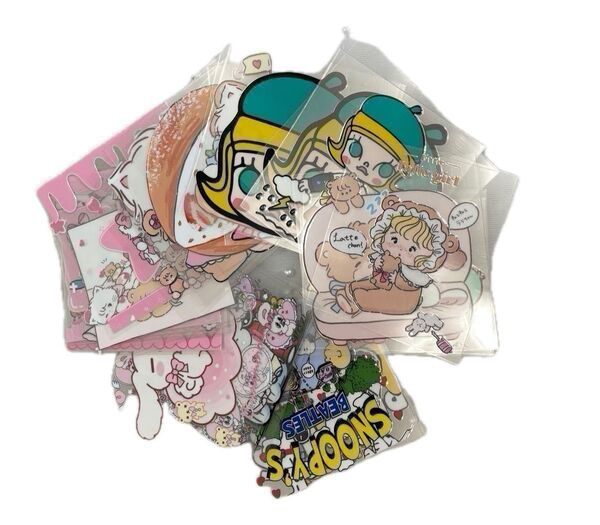 7ページ新着*1枚130円*カプラ*カップラップシール*オリジナル*ファンシー雑貨