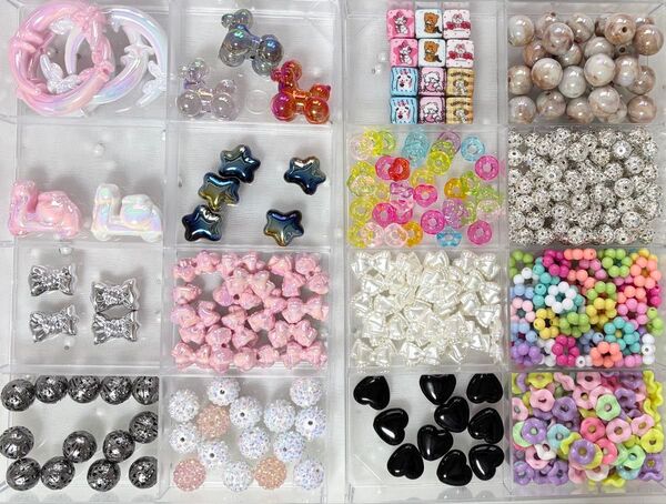 DM*パーツ*ビーズ*アクリル*メタル*リボン*トイプードル