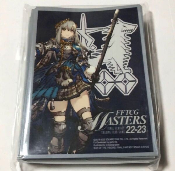 非売品カードスリーブ FFTCG ファイナルファンタジー 幻影戦争 グラセラ ウェズエット ファイファン マスターズ限定 ff