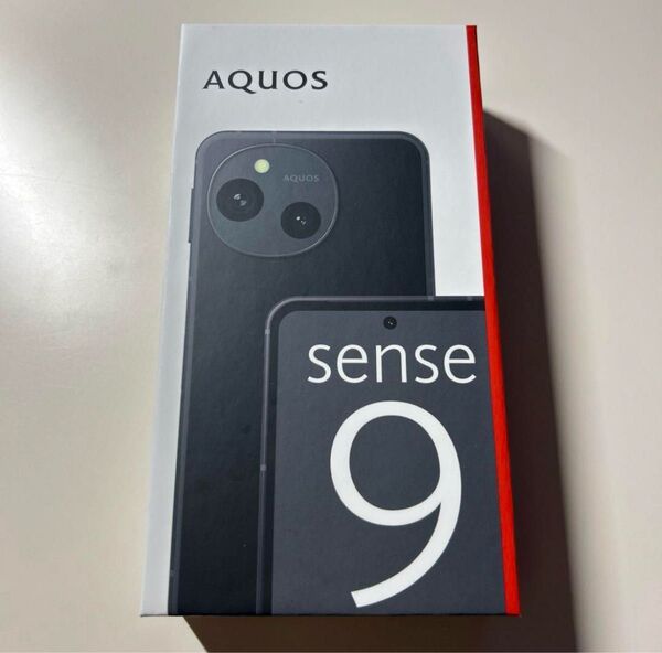 未使用品 AQUOS sense9 256GB SIMフリー ブラック おまけ付