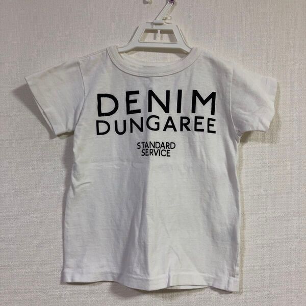DENIM DUNGAREE 半袖Tシャツ120センチ