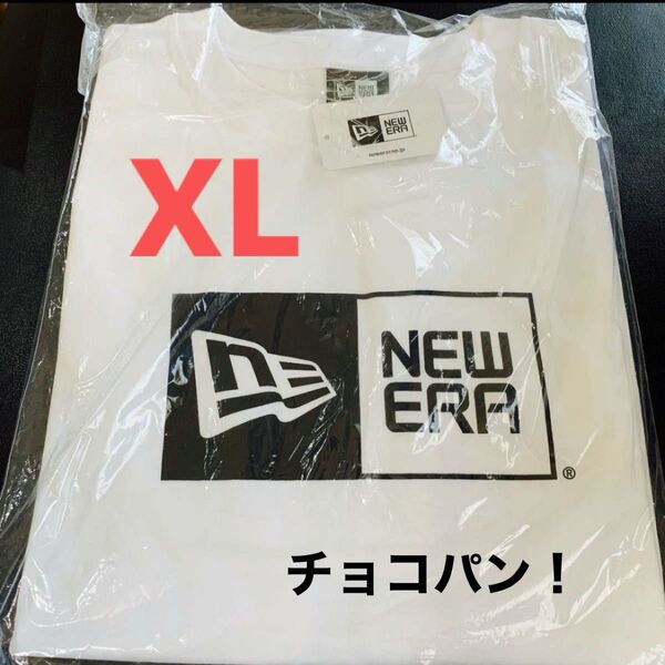 NEW ERA Tシャツ BOX LOGO BASIC 白 XLサイズ 新品