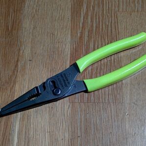 Snap-on ロングノーズプライヤー イエロー