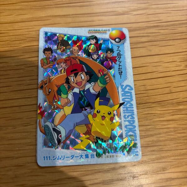 ポケモンカードダスのアニメコレクション「No.111 ジムリーダー大集合」