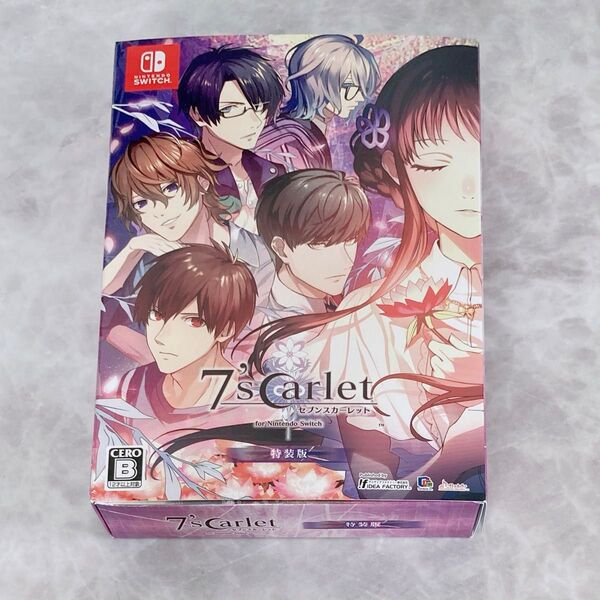 7'scarlet セブンスカーレット セブスカ Switch 特装版 動作確認済 パッケージイタミあり