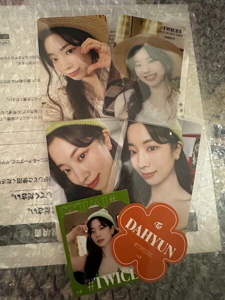 #TWICE5 初回限定盤A.B ダヒョン トレカ TWICE